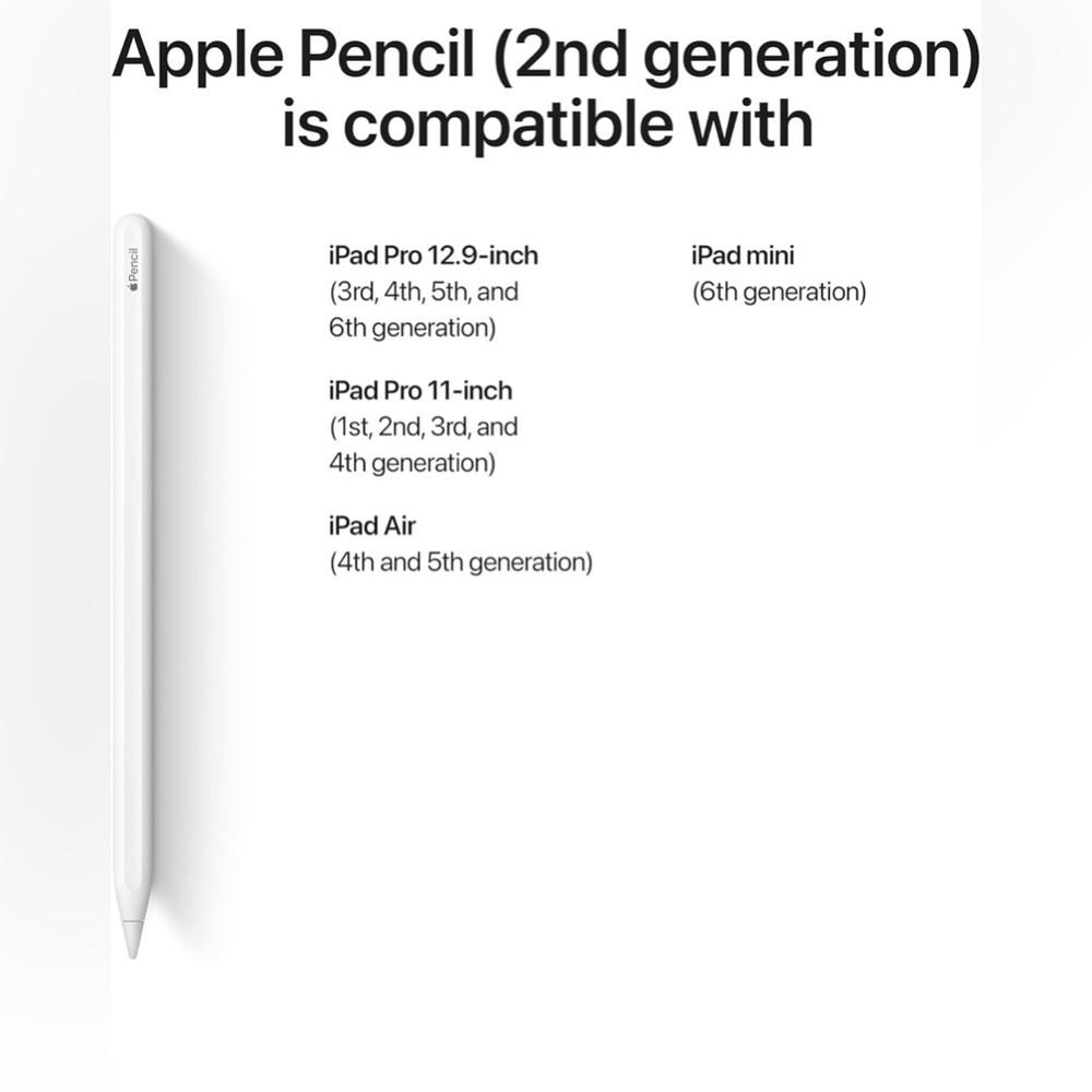 Apple Pencil (2nd Generation)